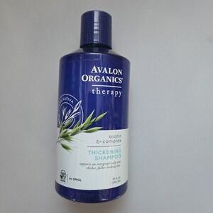 1 Avalon Organics Therapy Biotin B-Complex Thickening Shampoo 14 fl oz No GMOs